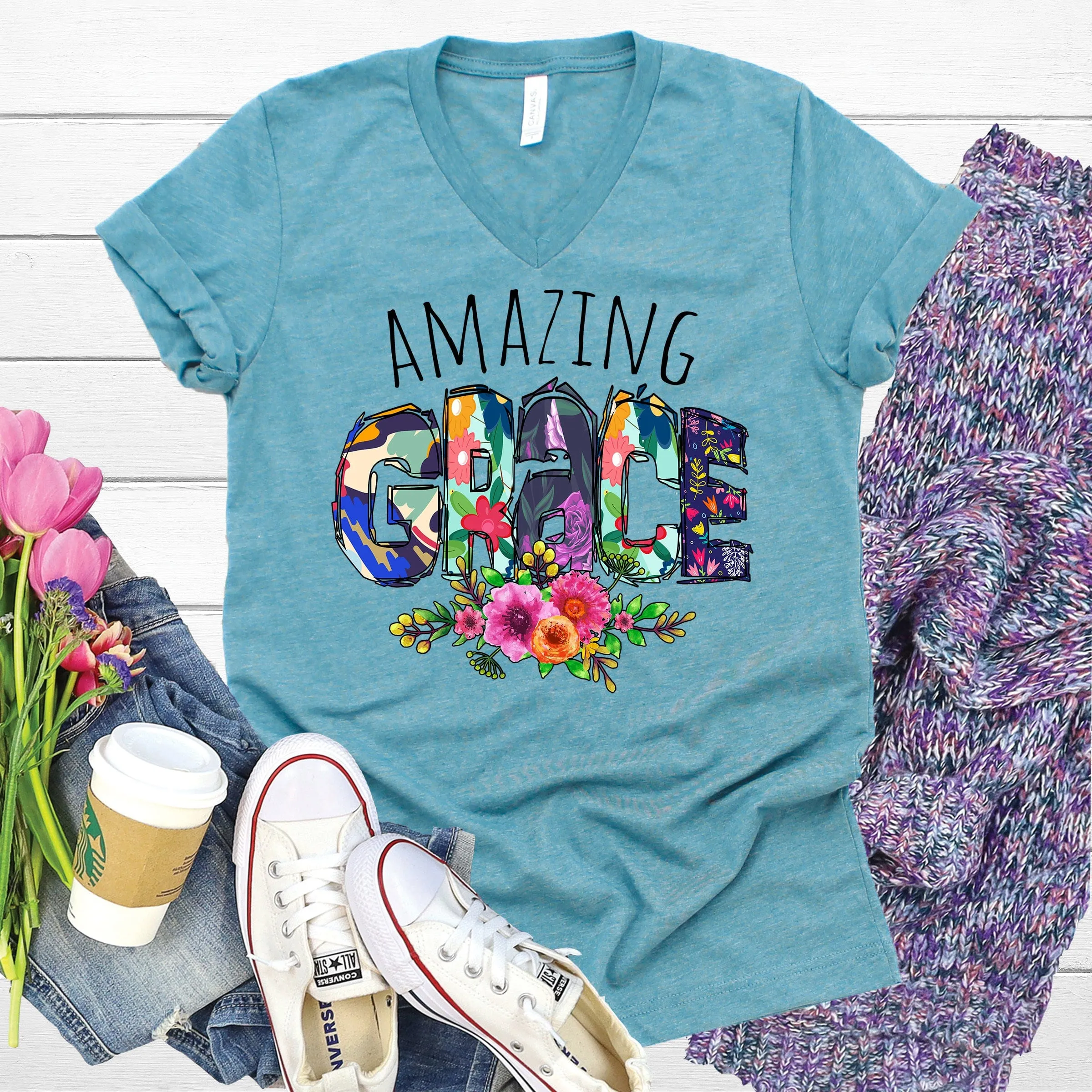 Amazing Grace V-Neck