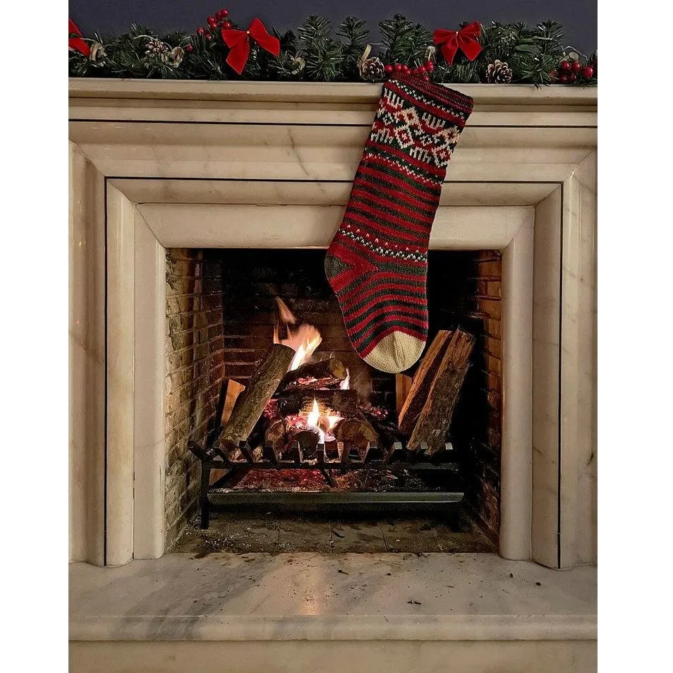 Baba Noel Holiday Stocking Kit | Uneek & Harvest Worsted