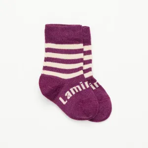 Baby & Child Socks Crew - Plum