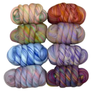 Bambino Range Variety Pack | Tonal Blend of 85% Dyed Merino and 15% Dyed Bamboo, 21 Micron