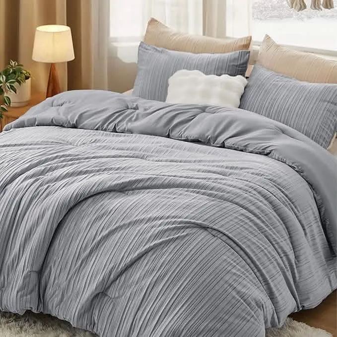 Bedsure Fluffy Comforter Set