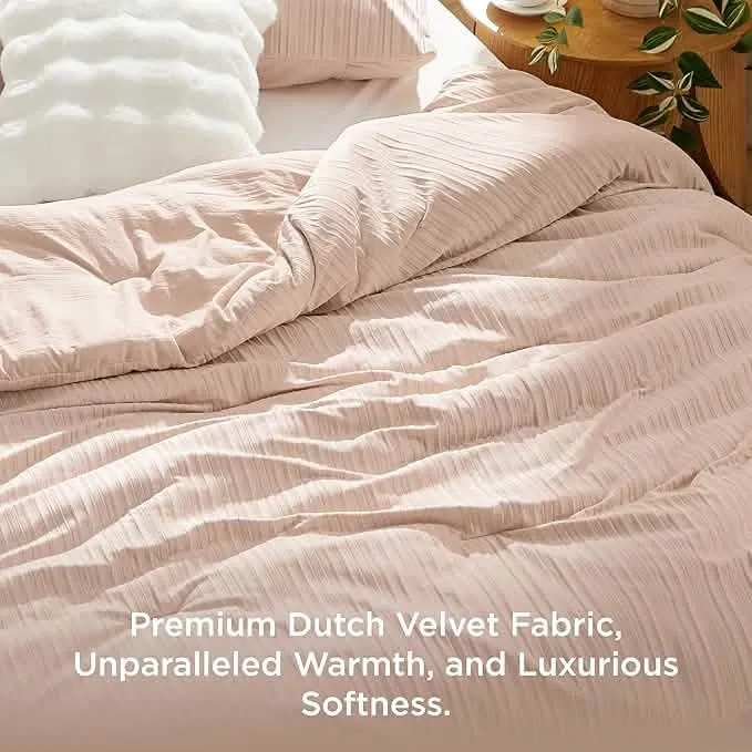 Bedsure Fluffy Comforter Set