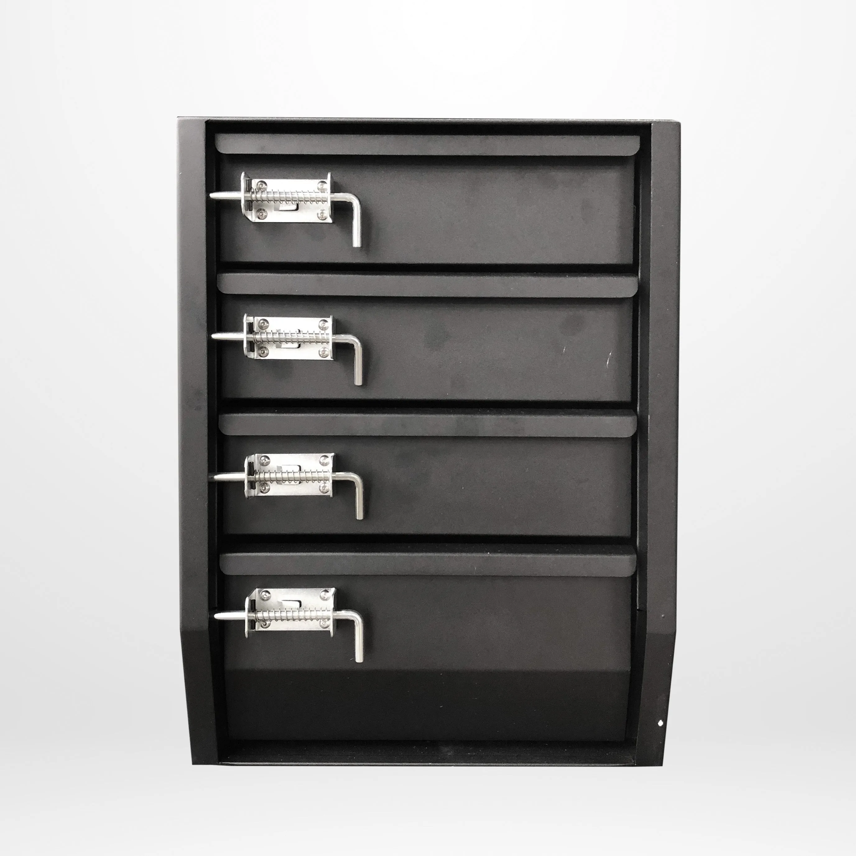 Black - 4 Drawer Unit