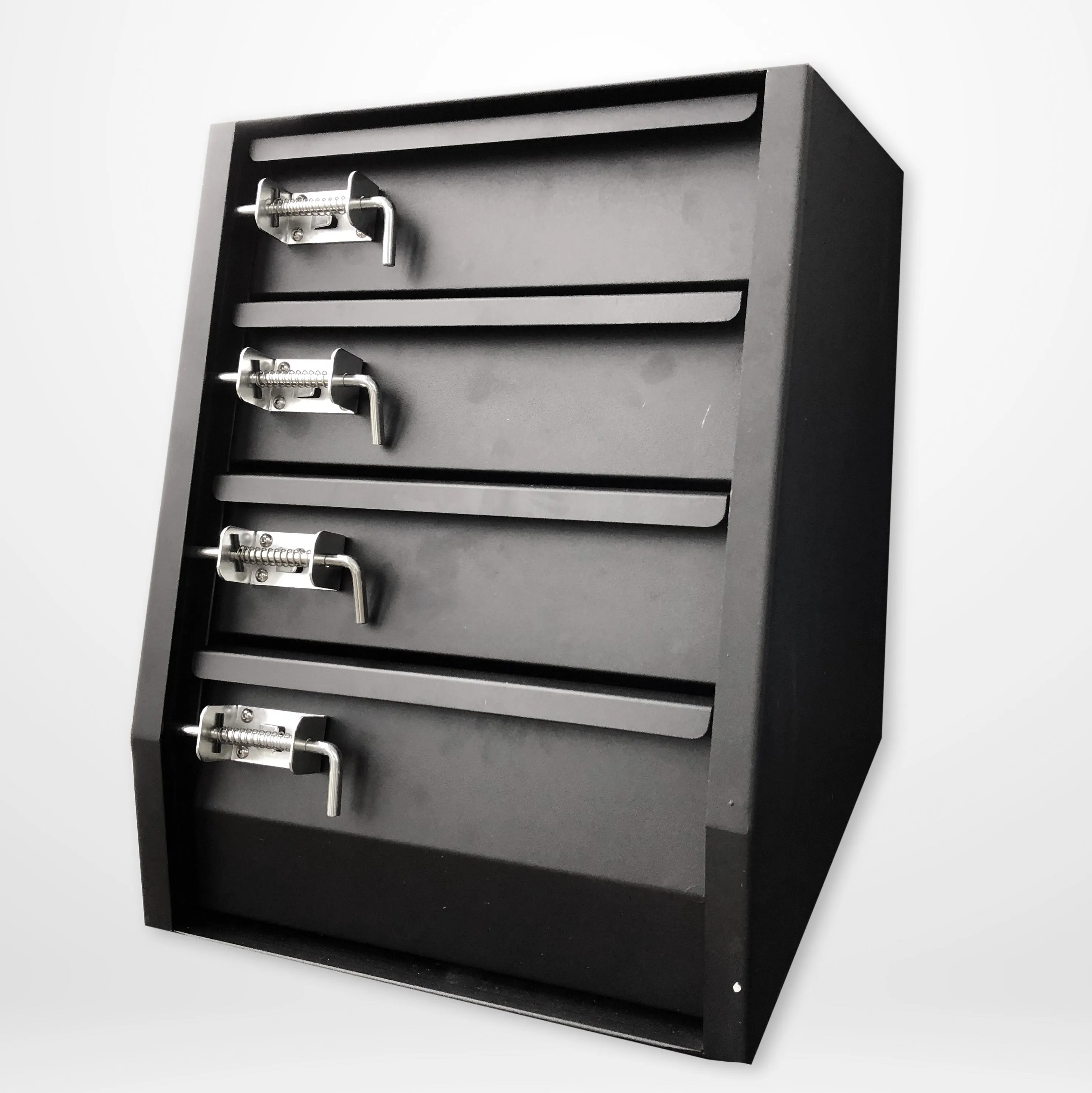 Black - 4 Drawer Unit