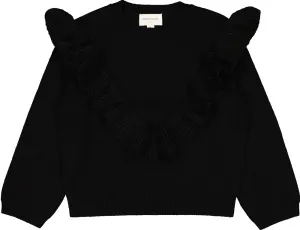 Black Knitted Pavlova Sweater