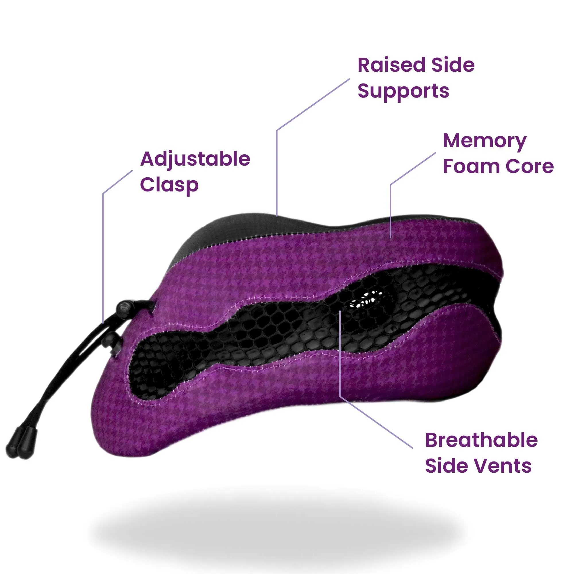 Cabeau Evolution Cool Memory Foam Travel Neck Pillow, One Size