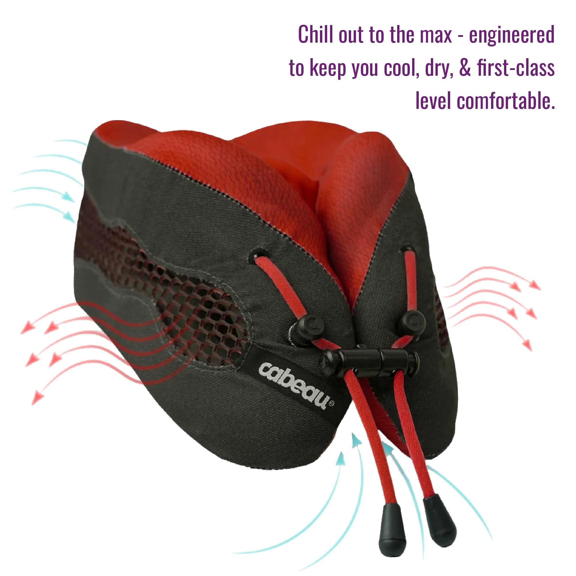 Cabeau Evolution Cool Memory Foam Travel Neck Pillow, One Size