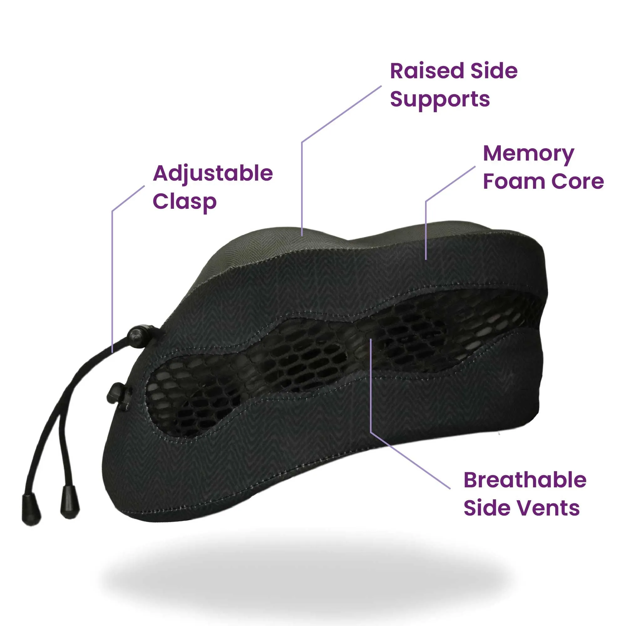 Cabeau Evolution Cool Memory Foam Travel Neck Pillow, One Size