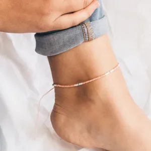 Cali Surf Anklet - Pink