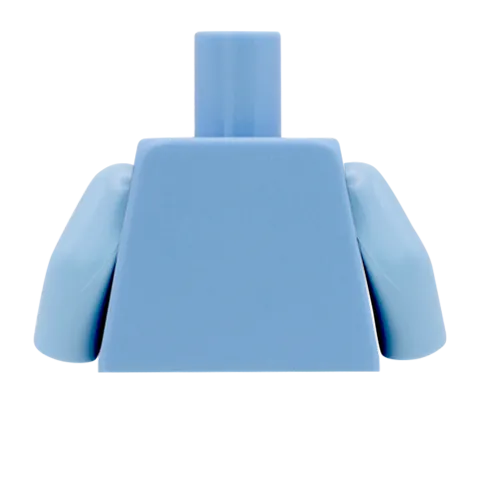 Cinched V-Neck Top - Custom Design Minifigure Torso