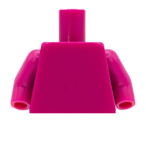 Cinched V-Neck Top - Custom Design Minifigure Torso