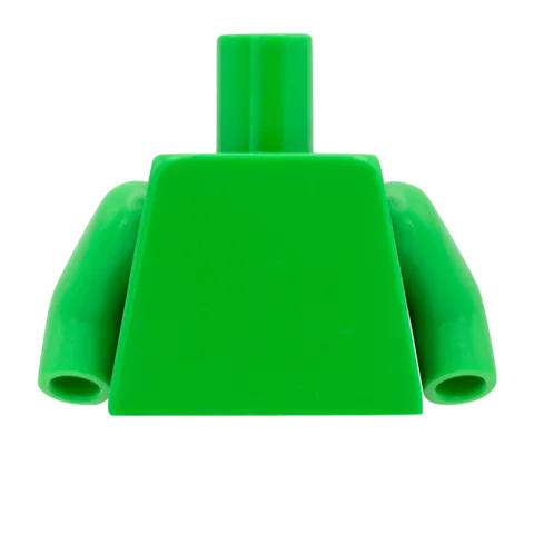 Cinched V-Neck Top - Custom Design Minifigure Torso