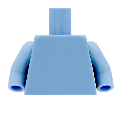 Cinched V-Neck Top - Custom Design Minifigure Torso