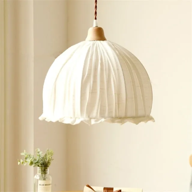 Cotton Linen Handmade Pendant Light Decorative Lighting