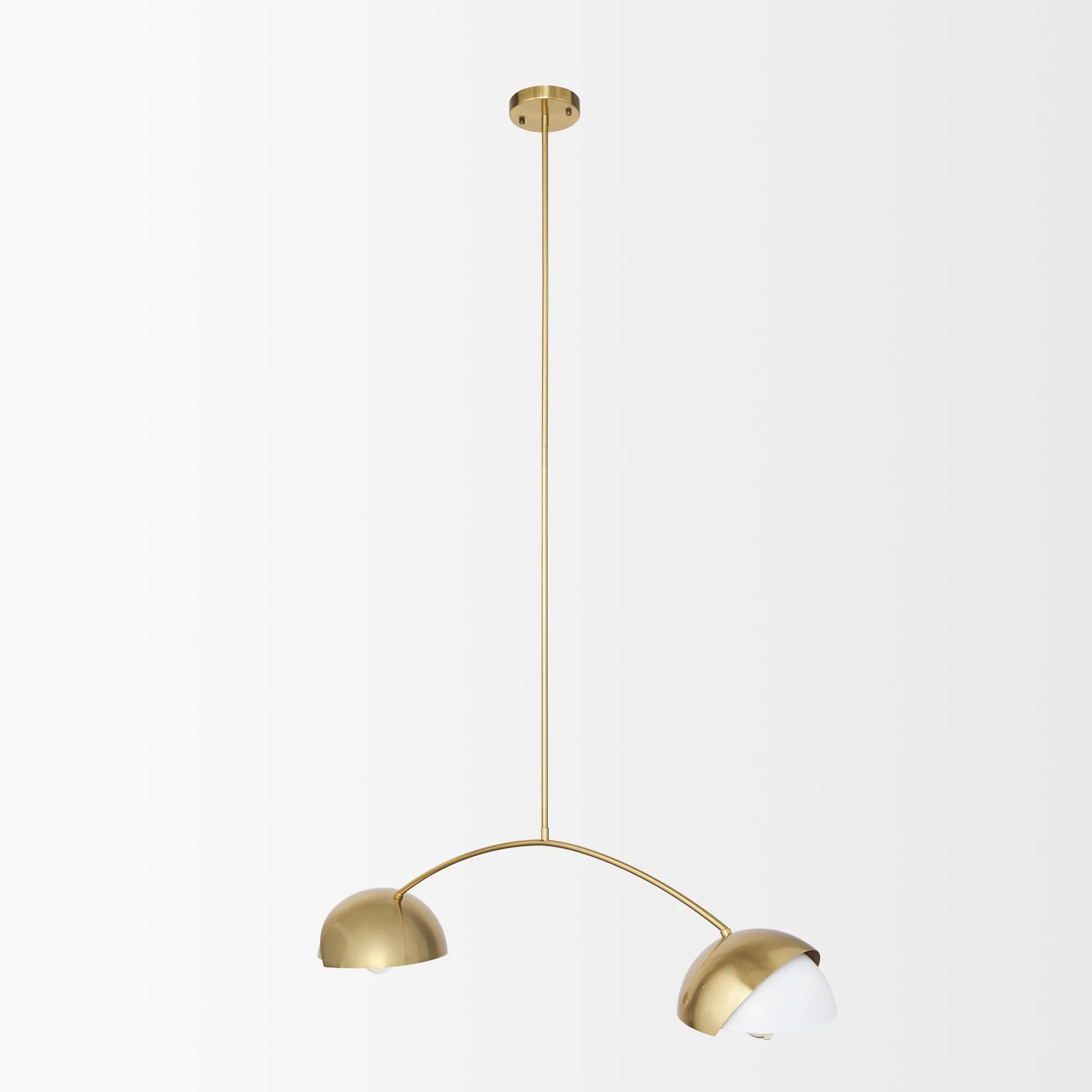 Cybill Chandelier Gold Metal | 2 Lights