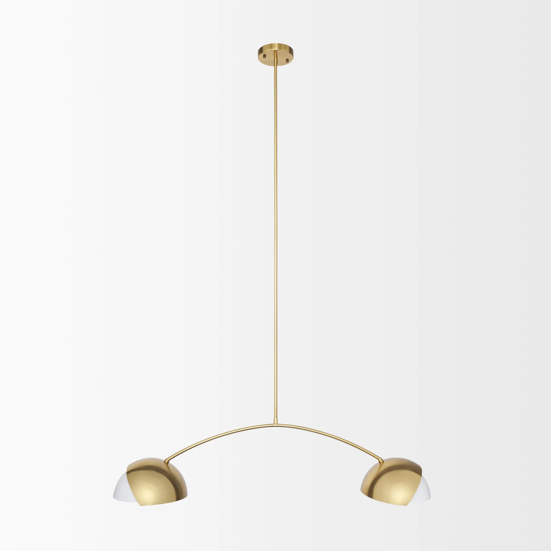 Cybill Chandelier Gold Metal | 2 Lights