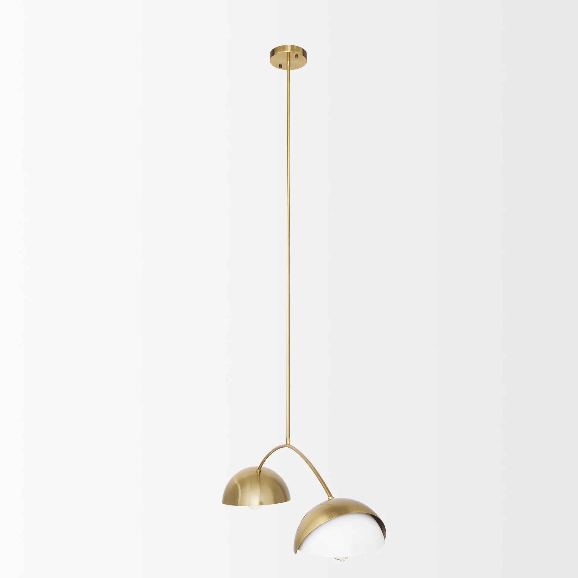 Cybill Chandelier Gold Metal | 2 Lights