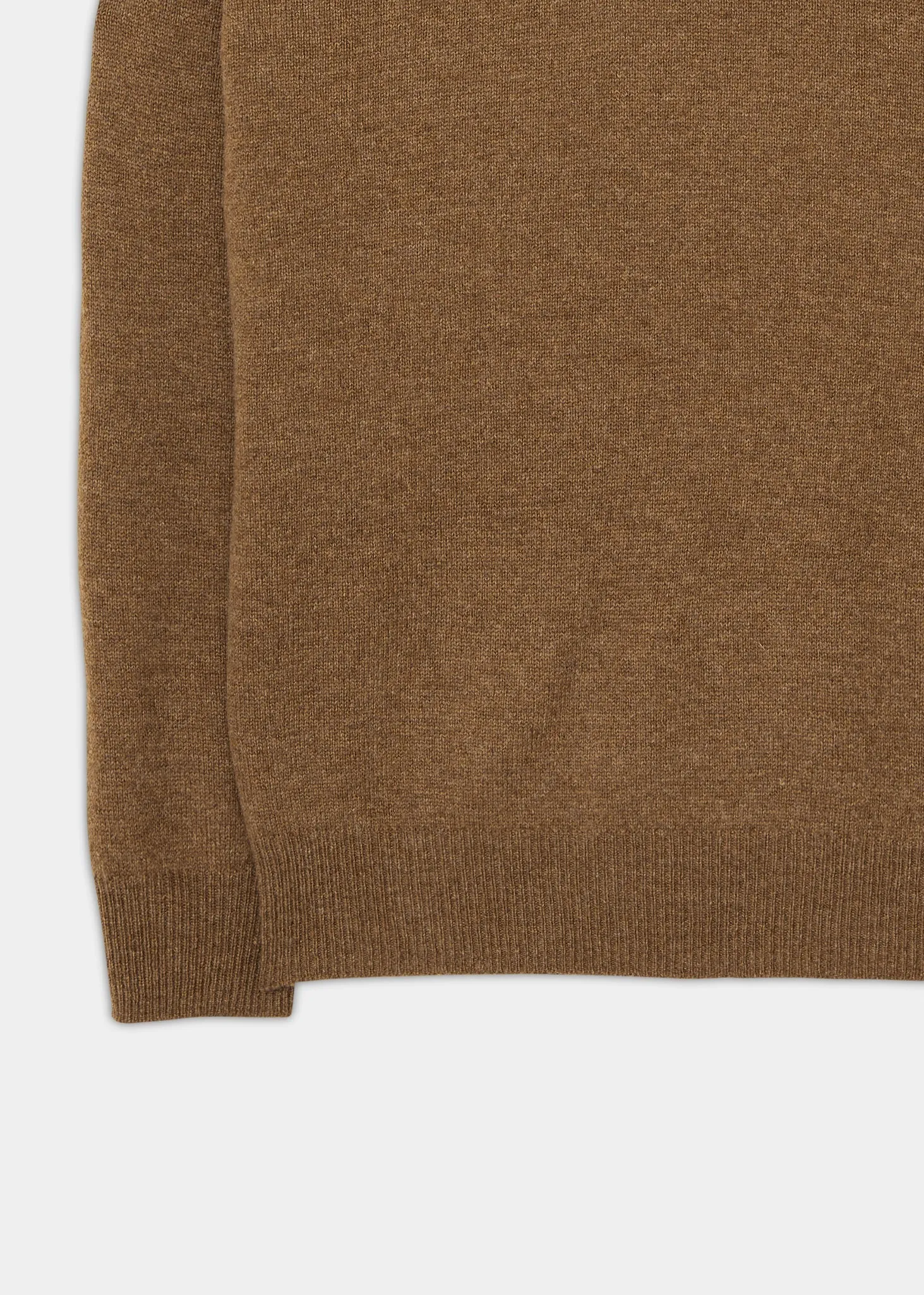 Dorset Men's Lambswool Jumper in Driftwood - Classic Fit