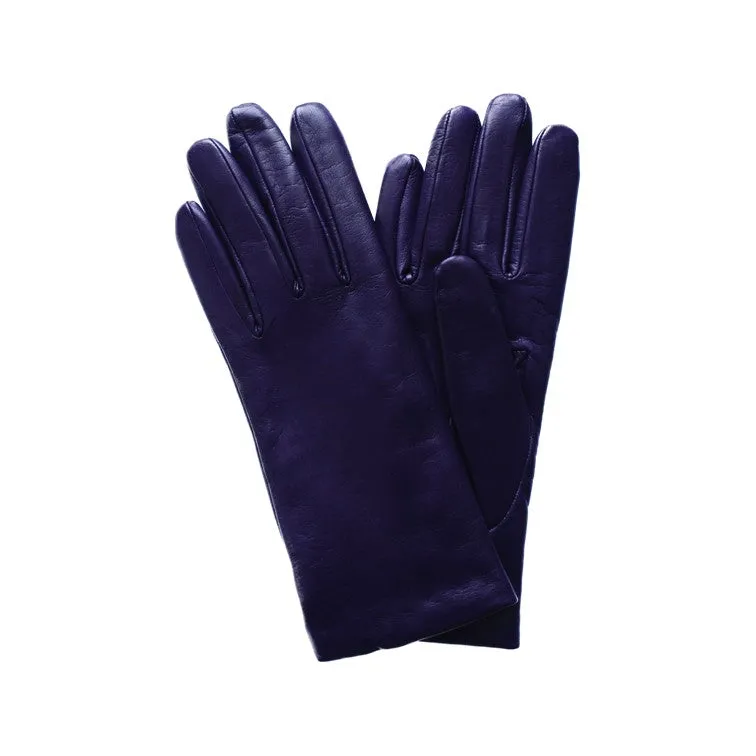 Emma - Women's Cashmere Lined Leather Gloves