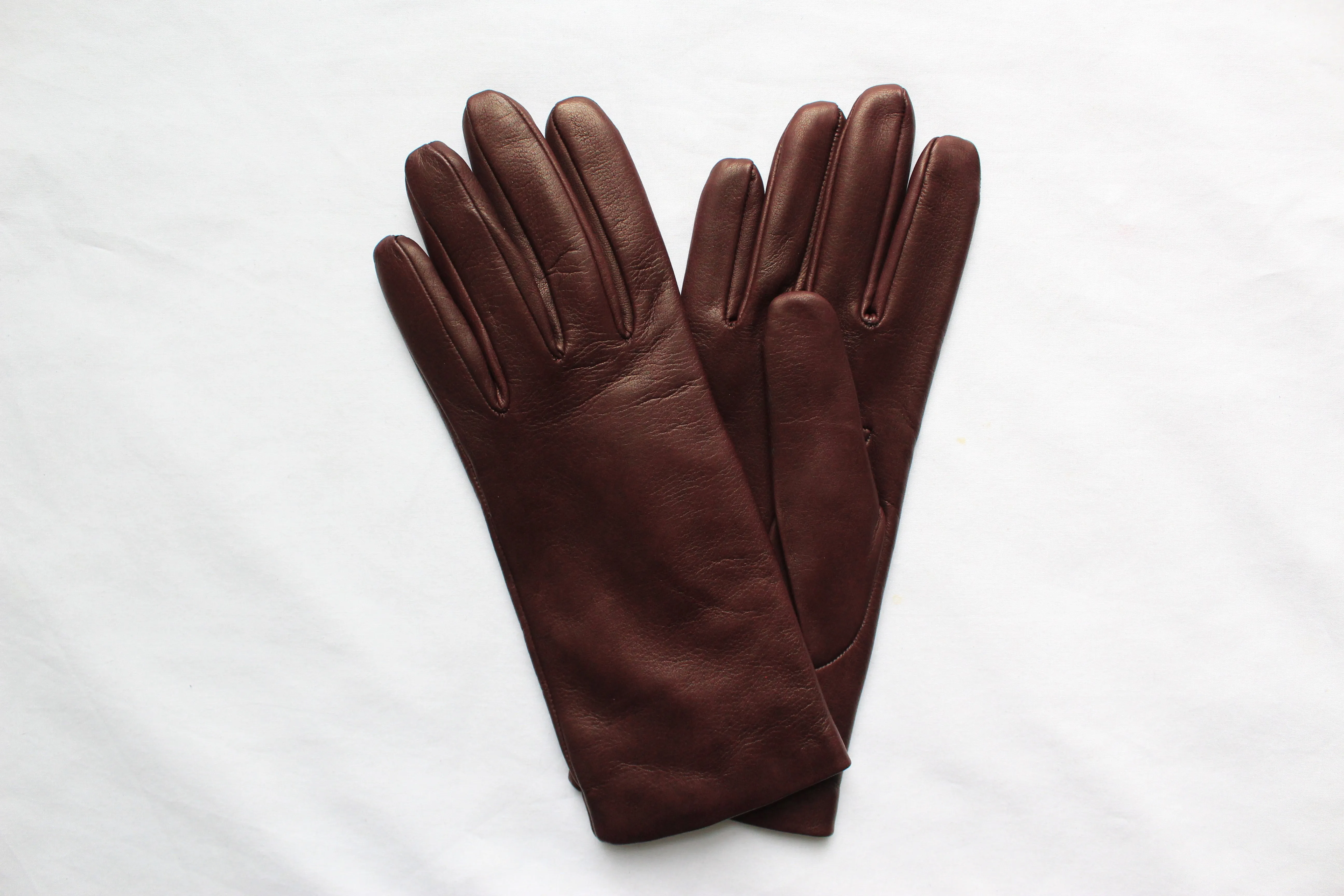 Emma - Women's Cashmere Lined Leather Gloves