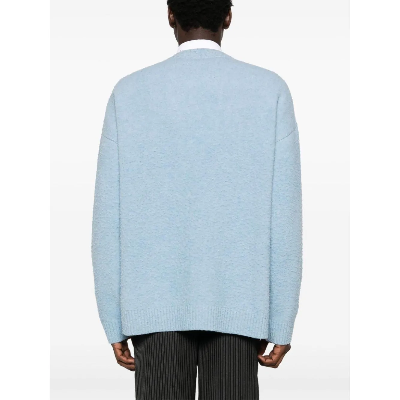 Emporio Armani Sweaters Clear Blue