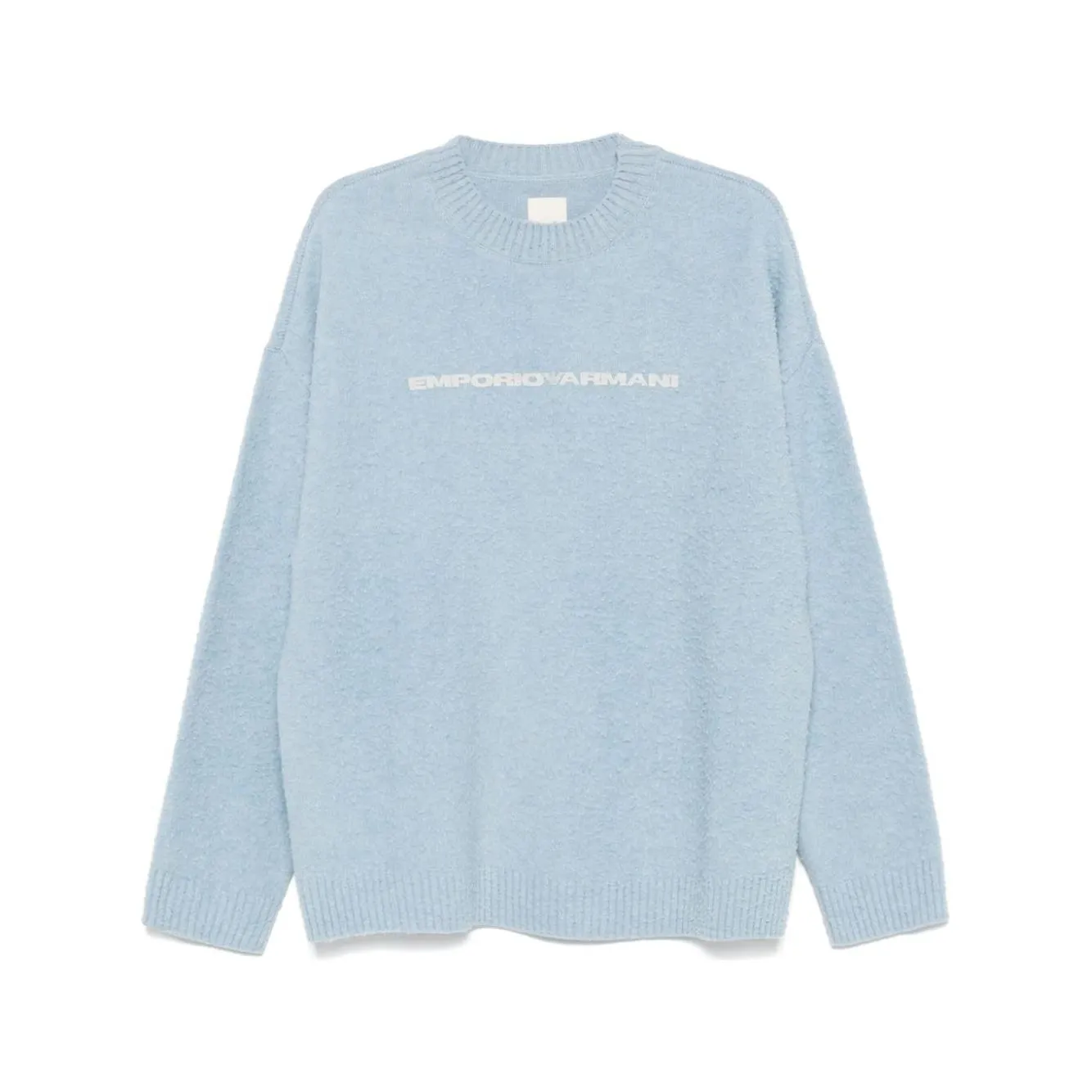 Emporio Armani Sweaters Clear Blue