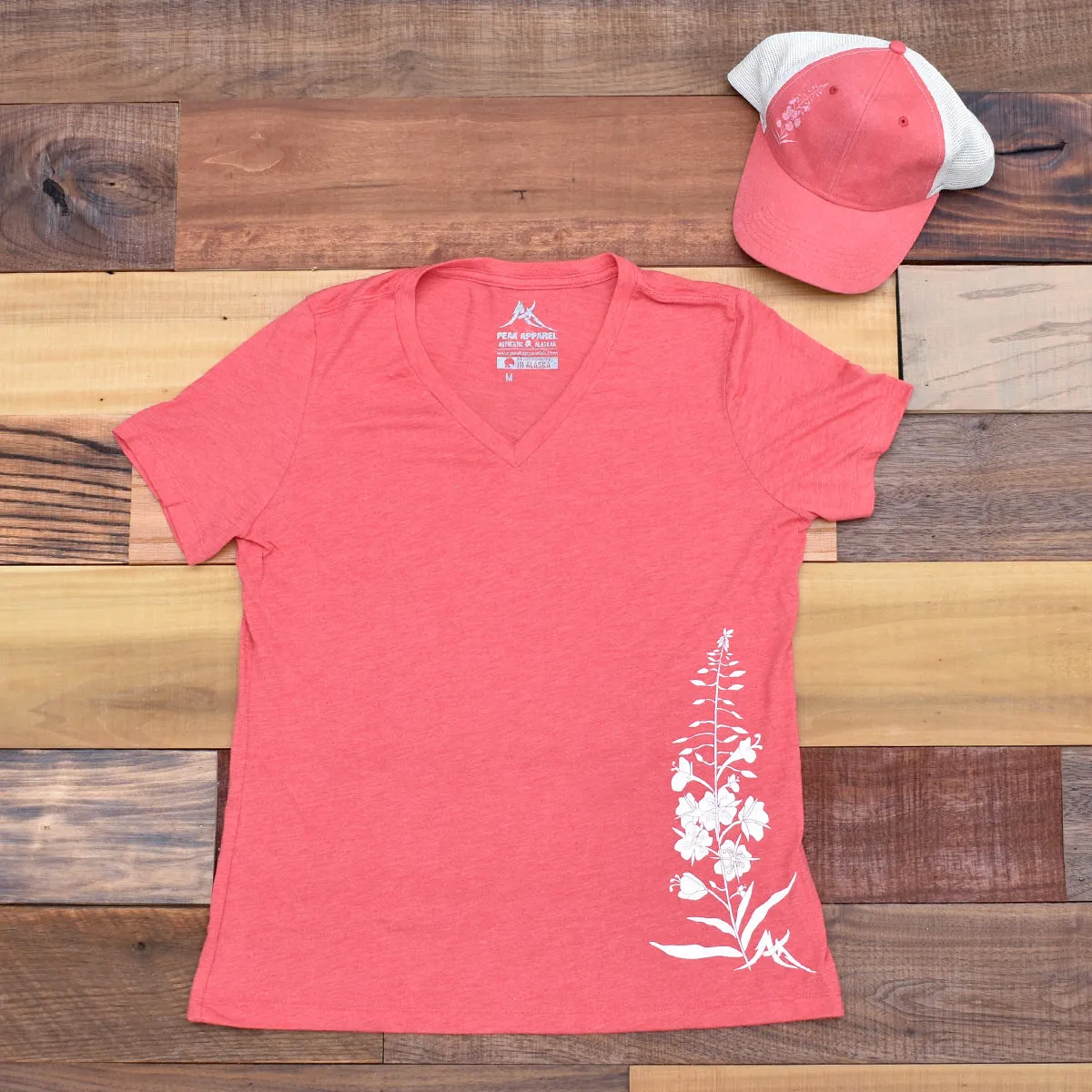 Fireweed V-Neck Tee