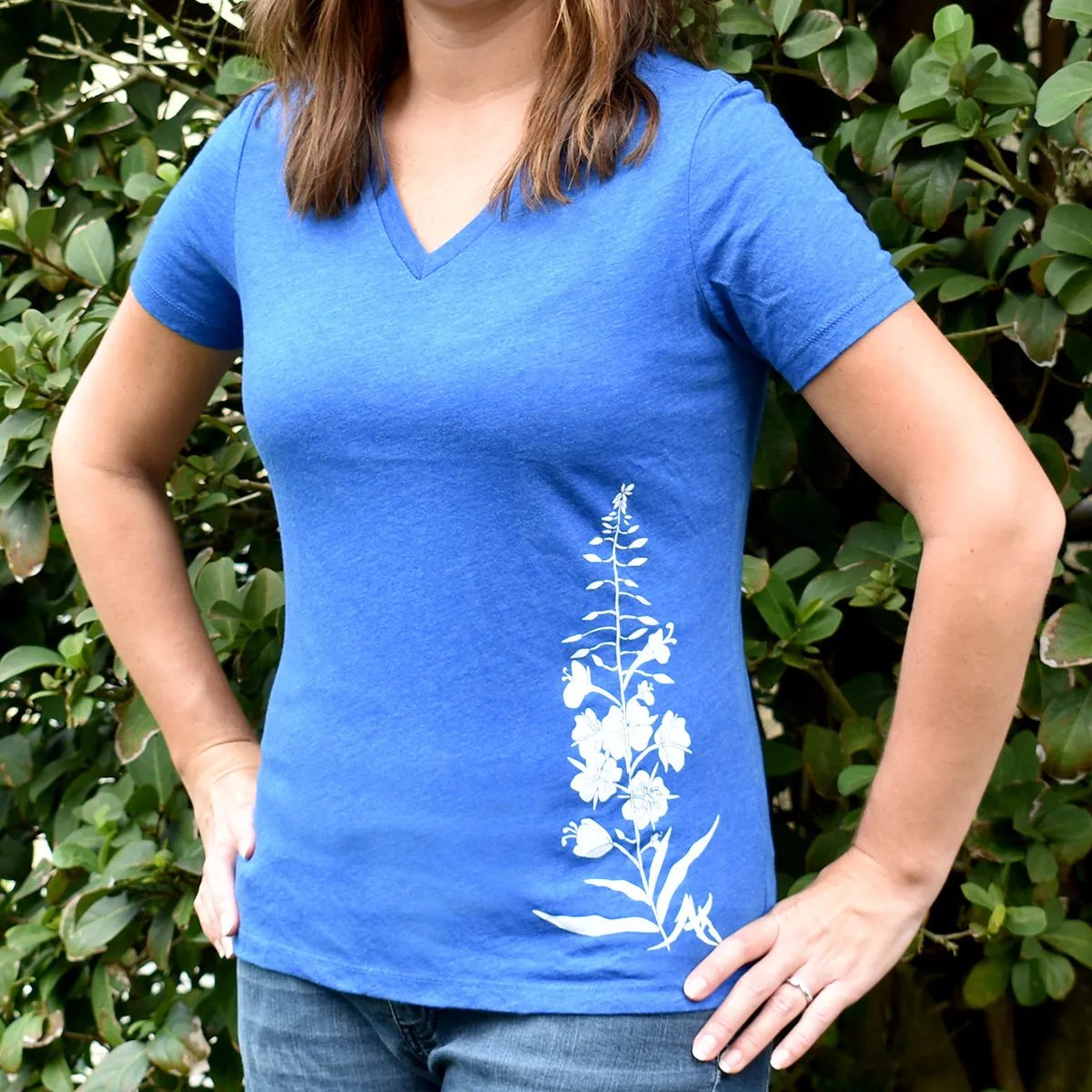 Fireweed V-Neck Tee