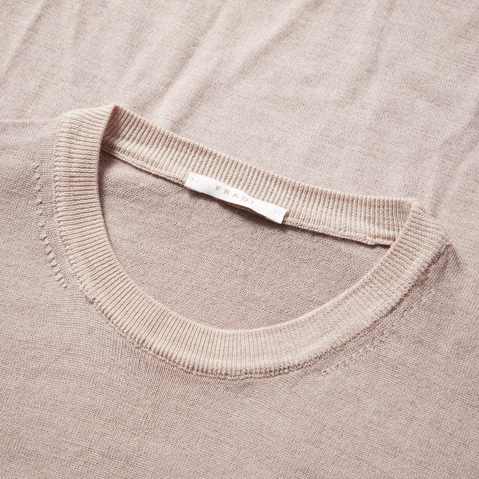 FRADI Maglia Crewneck Sweater Uomo BEIGE