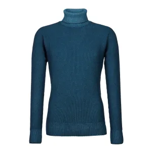 FRADI Maglia Wool Sweater Uomo TEAL