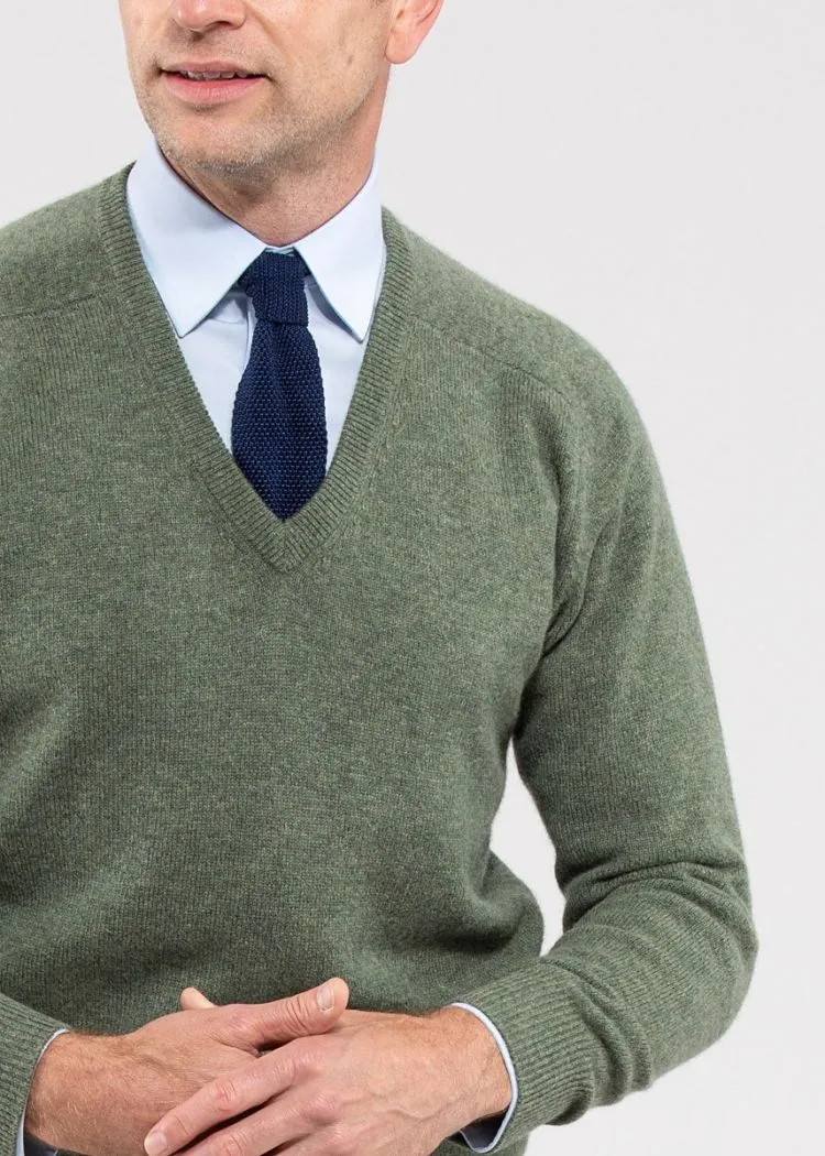 Hampshire Lambswool Jumper in Landscape - Classic Fit