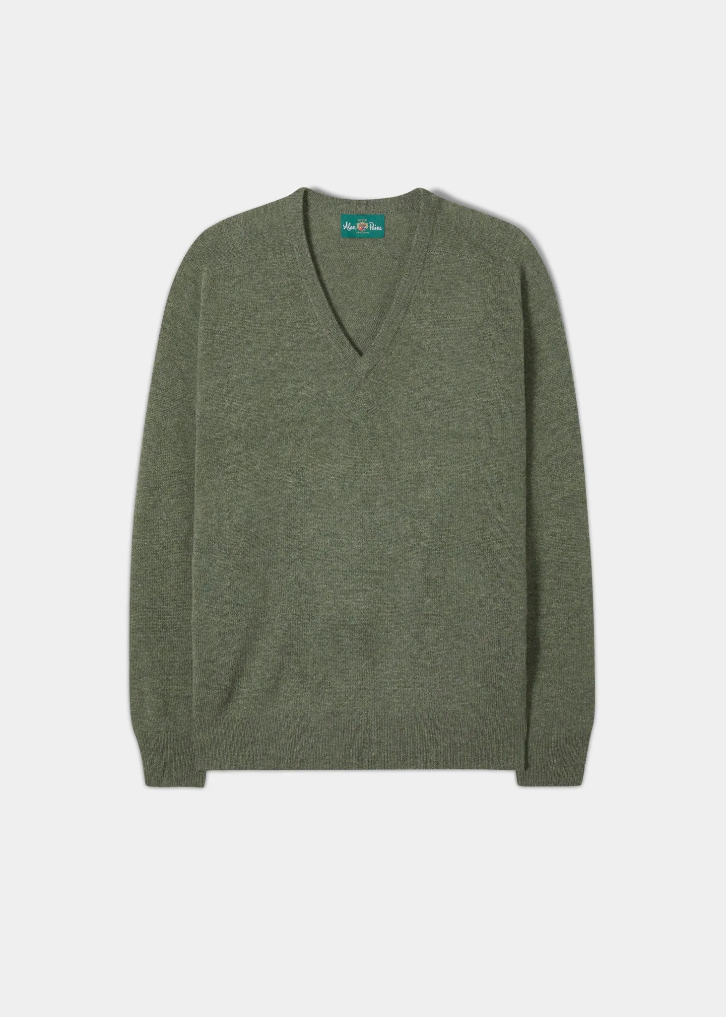 Hampshire Lambswool Jumper in Landscape - Classic Fit