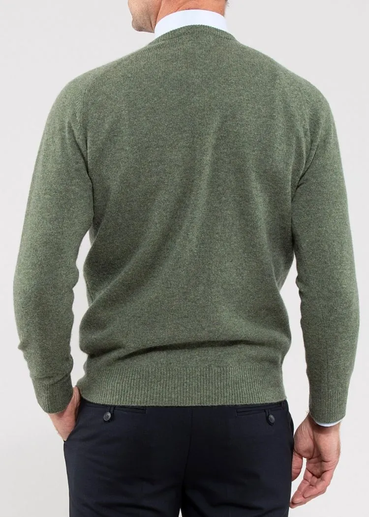 Hampshire Lambswool Jumper in Landscape - Classic Fit