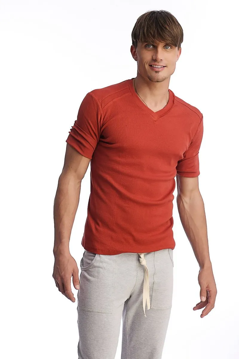 Hybrid V-Neck (Cinnabar)