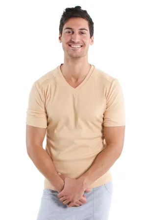 Hybrid V-Neck (Sand Beige)