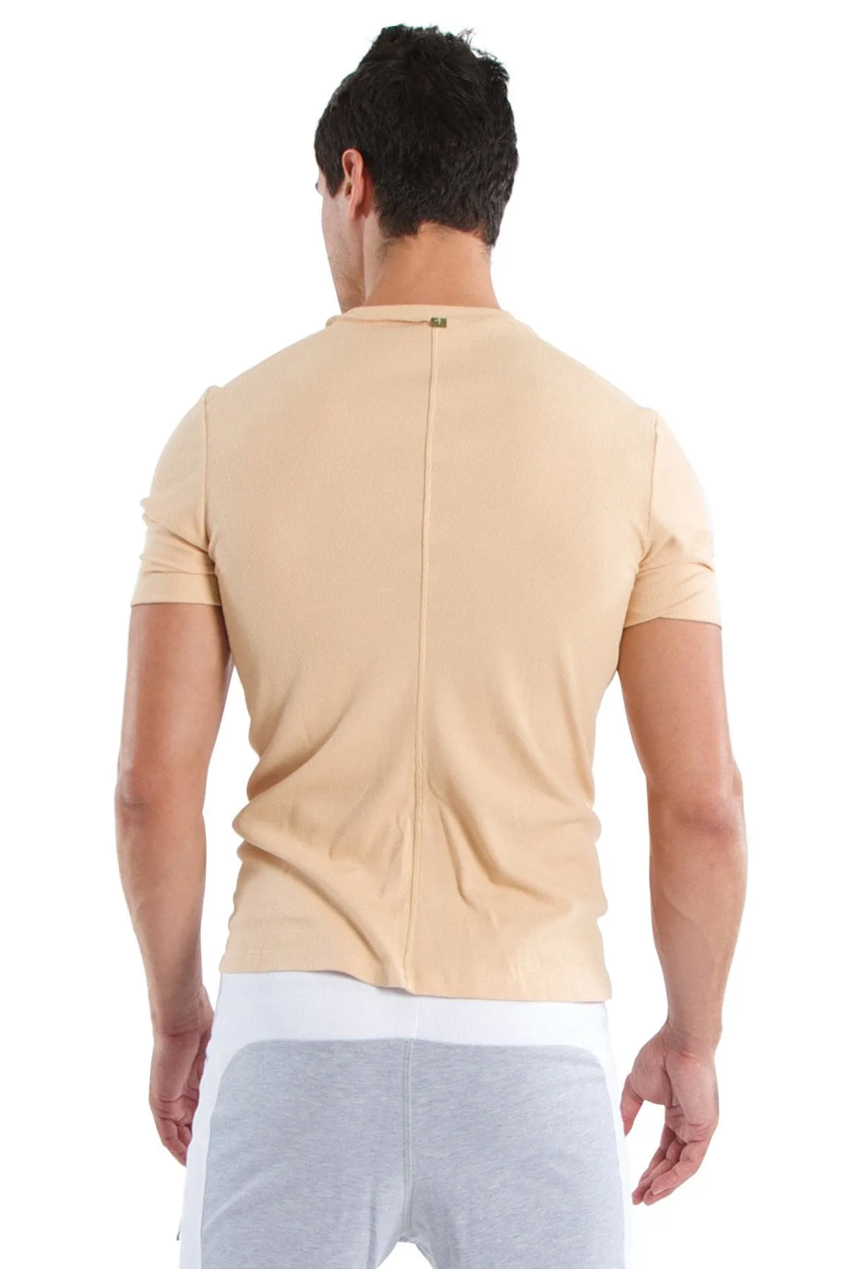 Hybrid V-Neck (Sand Beige)