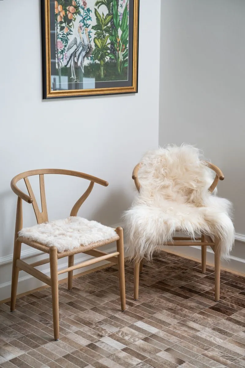 Icelandic Sheepskin | Long Wool | 90 cm