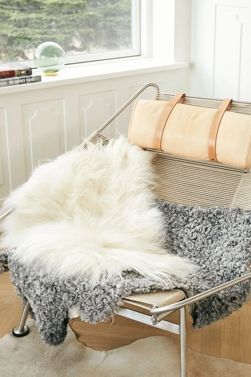 Icelandic Sheepskin | Long Wool | 90 cm