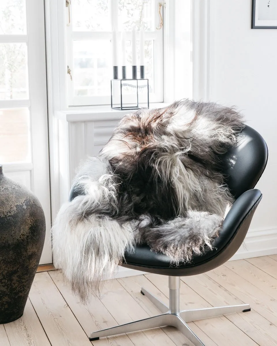 Icelandic Sheepskin | Long Wool | 90 cm