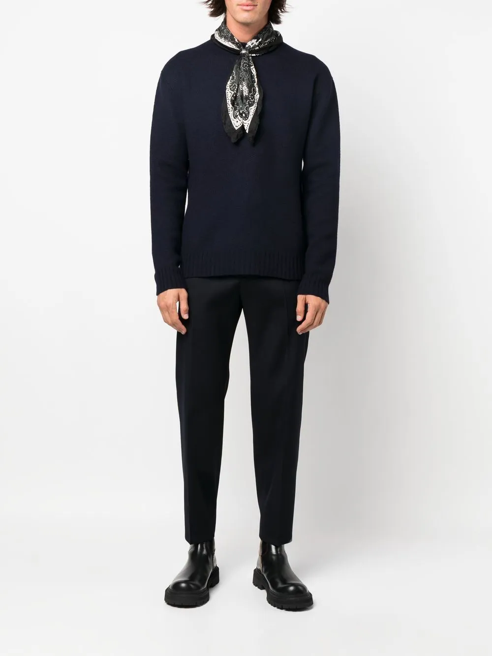 Jil Sander Sweaters Blue