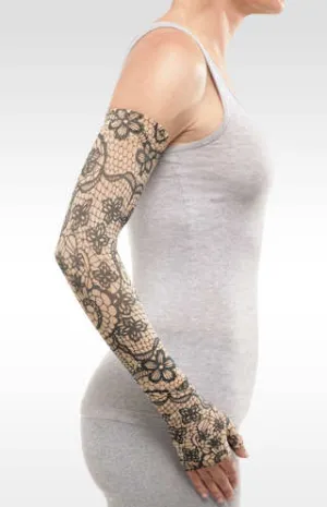 Juzo Soft Arm Sleeve w/Silicone Band (MOSAIC HENNA-BEIGE)