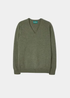 Kilsyth Men's Lambswool Jumper in Landscape - Regular Fit