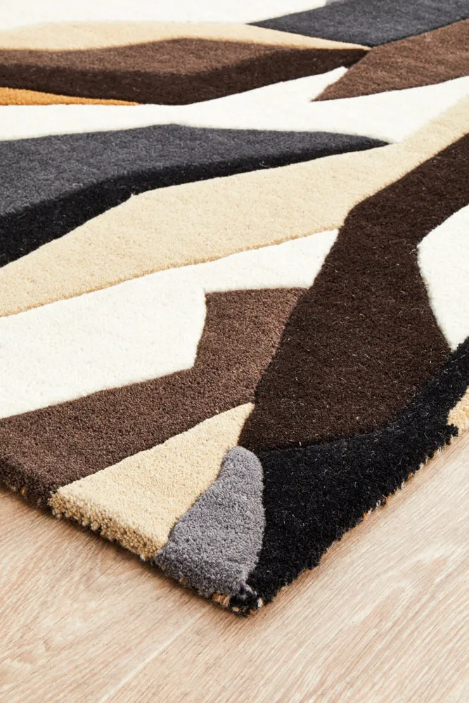 Matrix Pure Wool 903 Fossil Runner Rug