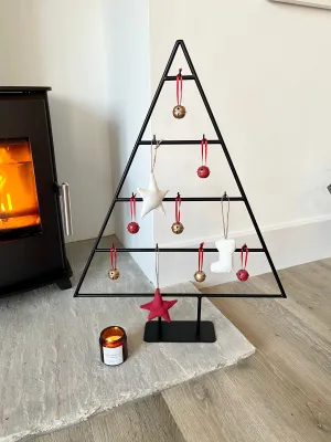 Metal Standing Christmas Tree Small