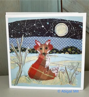 Mr Fox Greetings card