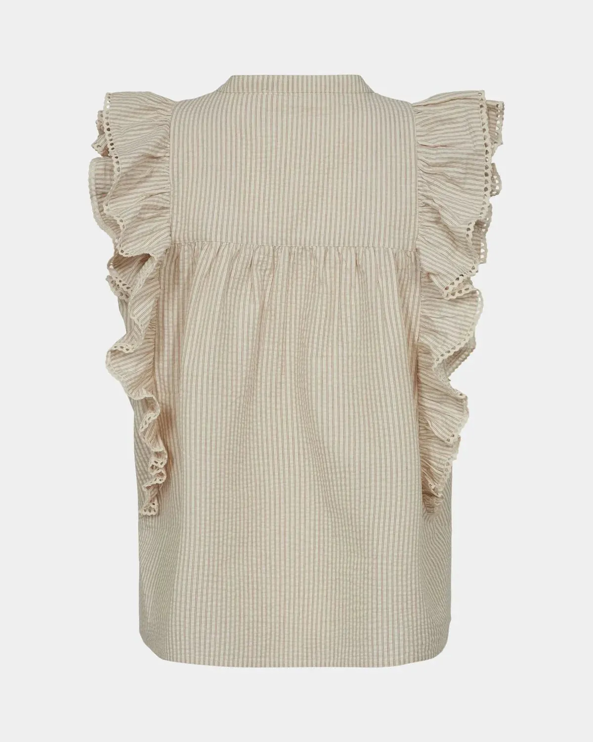 Off-White Ruffle Blouse