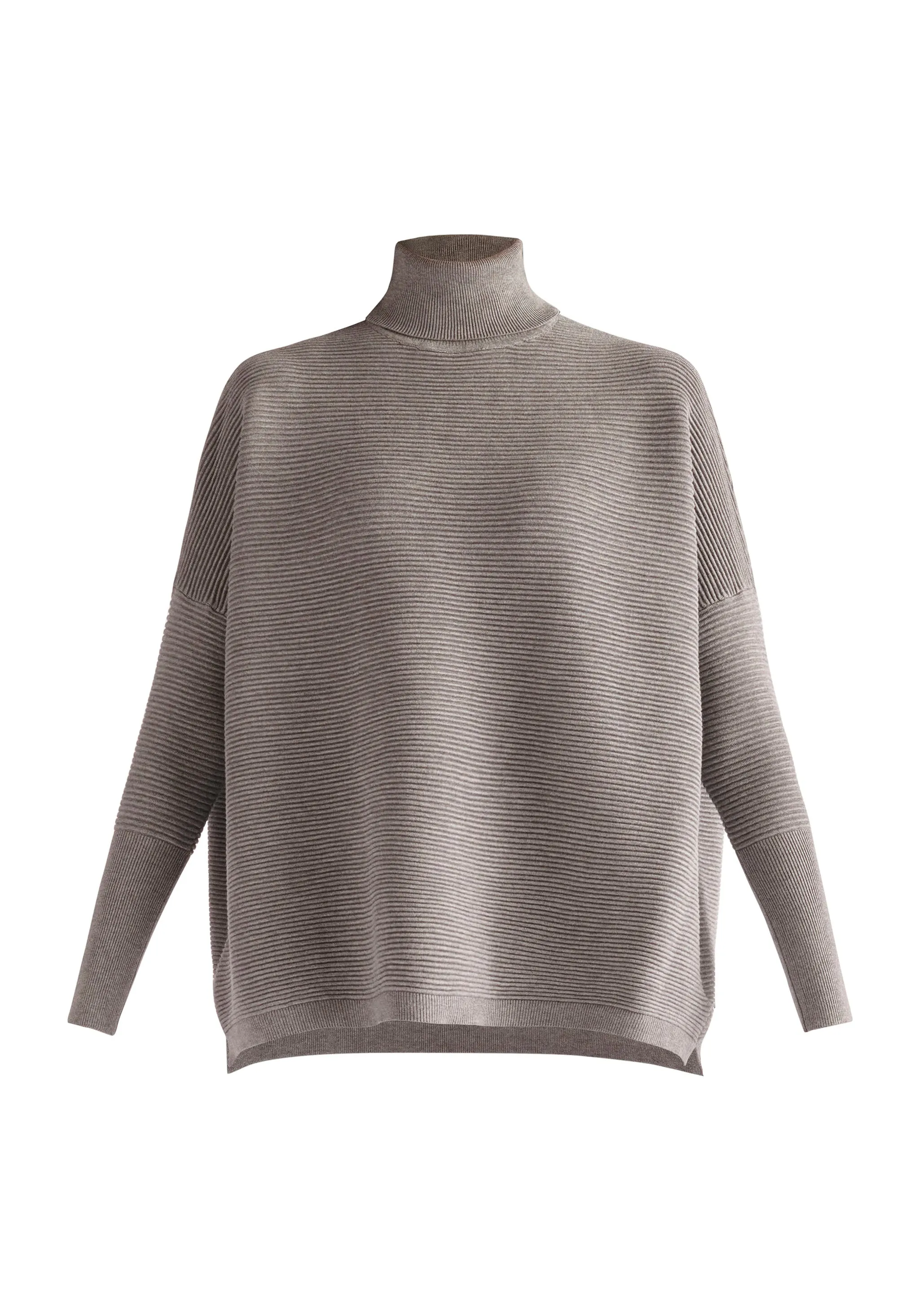 Paisie Turtleneck Ribbed Jumper