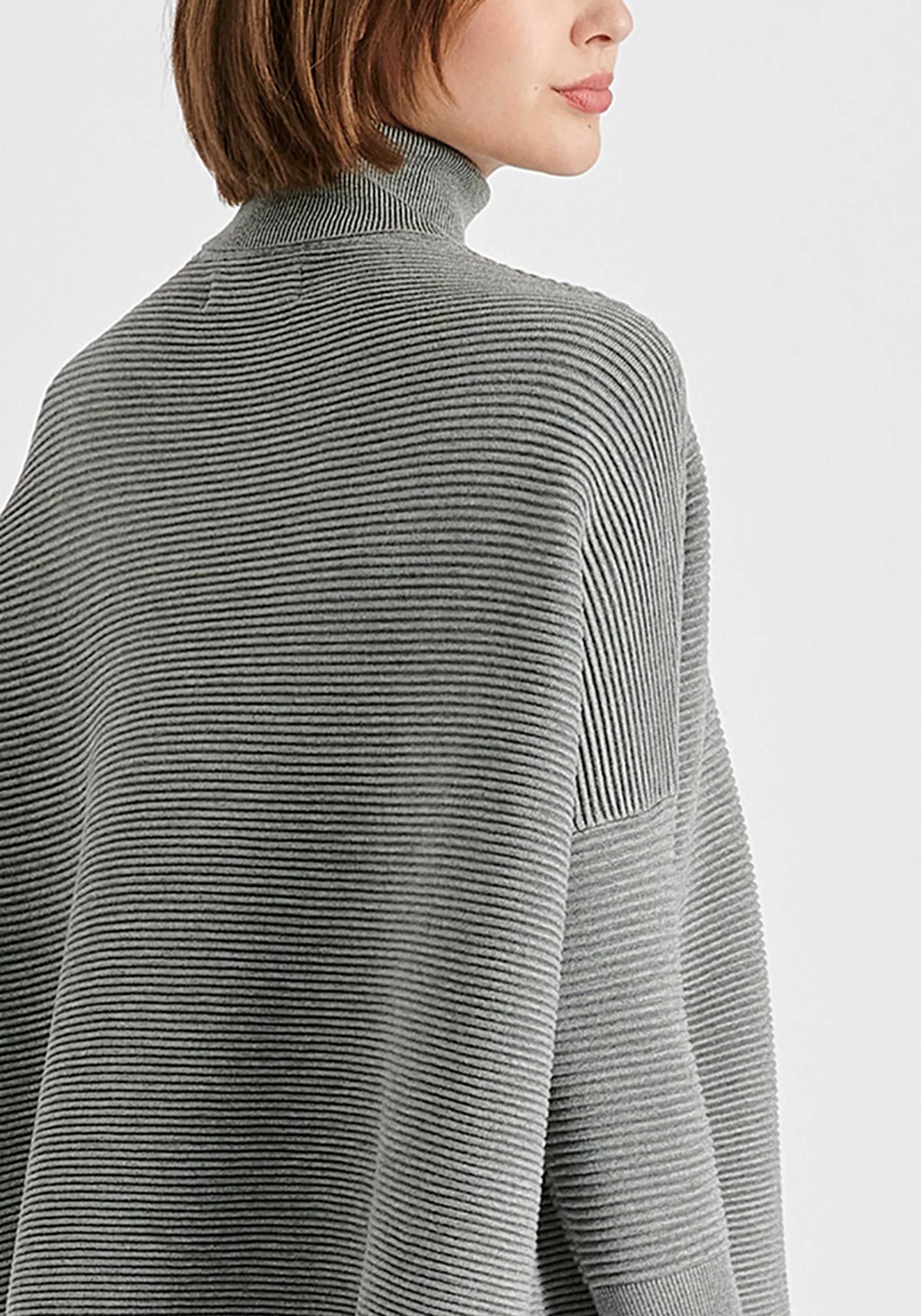 Paisie Turtleneck Ribbed Jumper