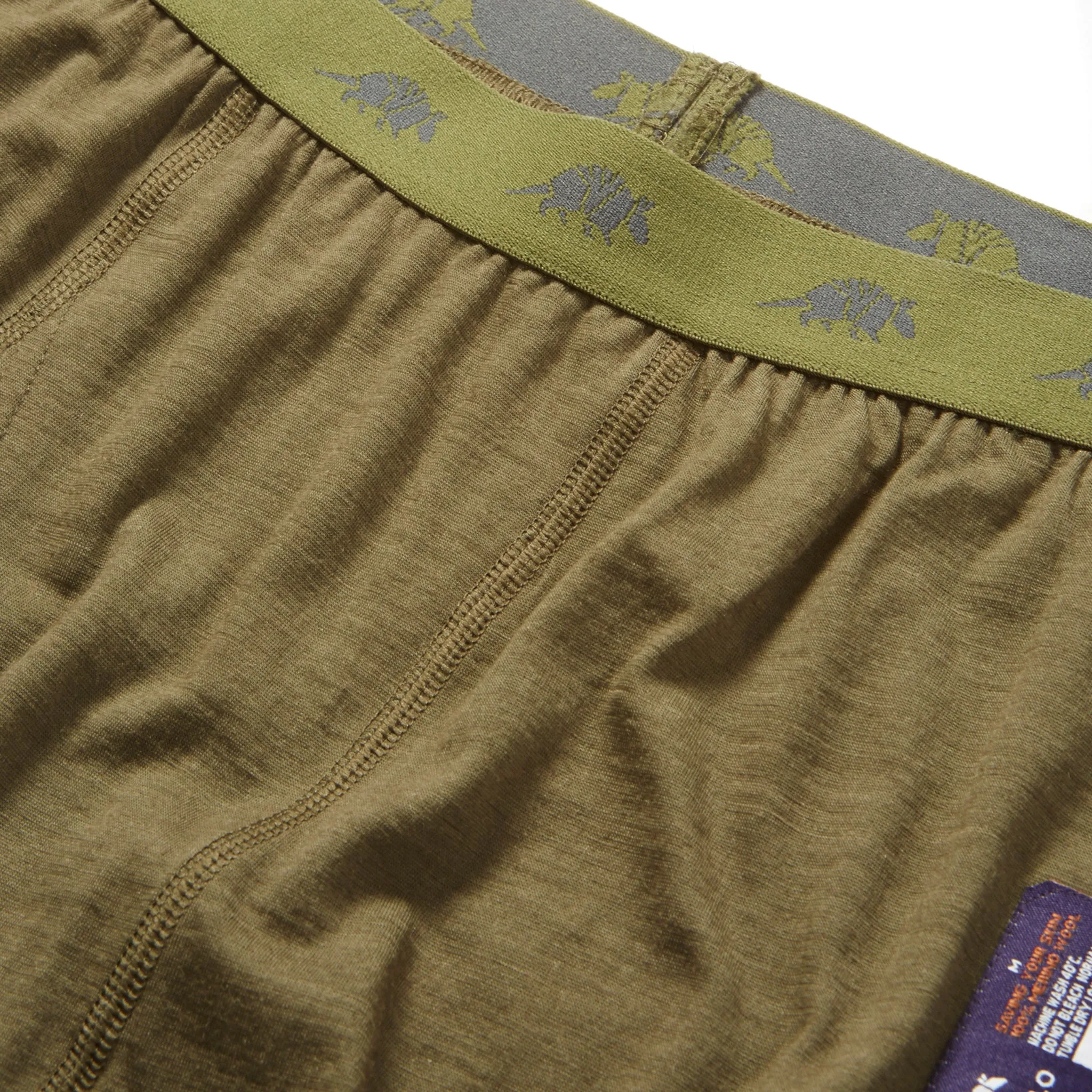 RAMMY - Mens Merino Wool Boxer with fly