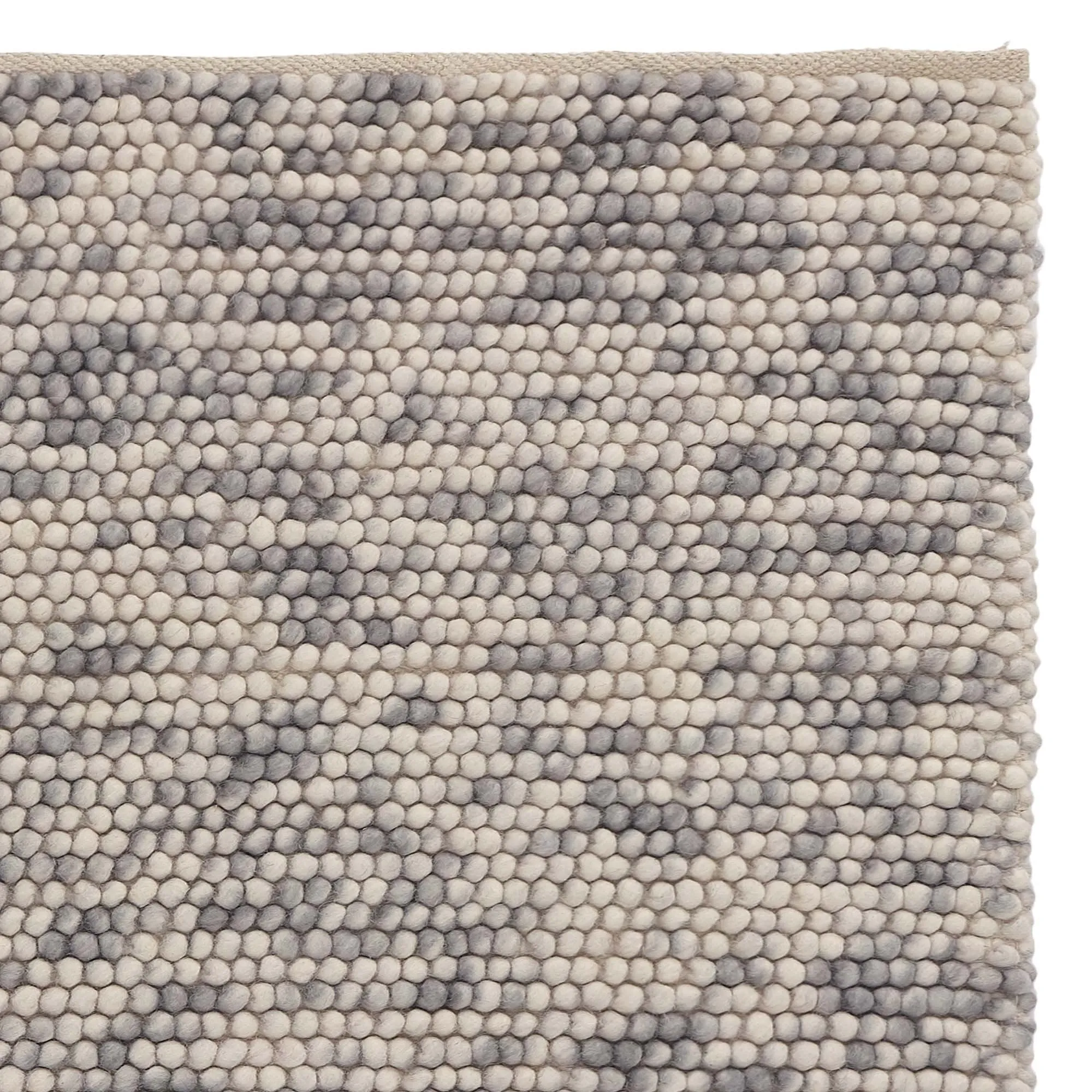 Ravi Wool Rug [Grey melange]